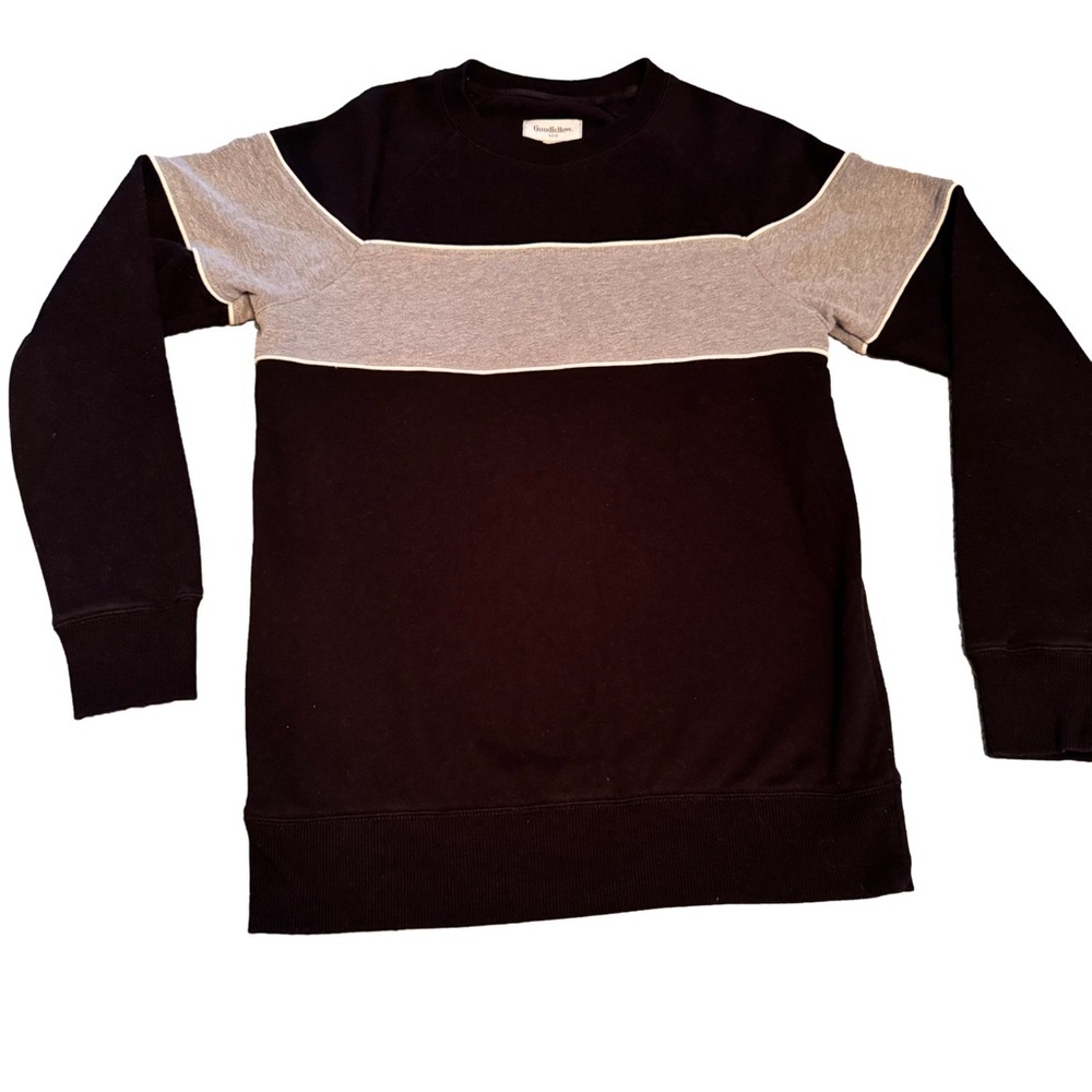 GOODFELLOW & Co Men's Black and Gray Sweater size small